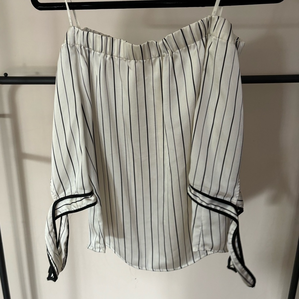 Off the shoulder shirt